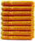 8X Gästetuch | Terra | 100% Baumwolle Frottier | Oeko-TEX® Standard 100 | Premium Qualität 500 g/m²