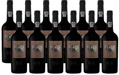 Port wine Ferreira Duque Braganca 20 years - Fortified Wine- 12 Bottles Case