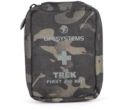 Lifesystems Trek första hjälpen-kit, CE-certifierat innehåll, speciellt utformad för vandring och utomhus