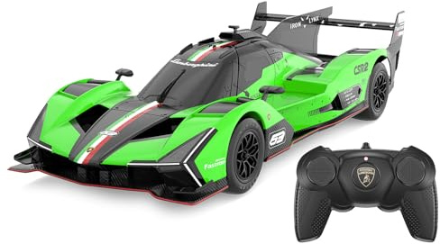 JAMARA 402206 Lamborghini SC63 LMDH 1:24 2,4 GHz – fjärrstyrd bil, RC bil, leksaksbil för barn, leksaksbil med fjärrkontroll, modellbil, present till barn, originaltrogen lackering