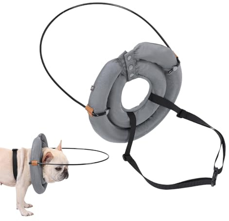 Protector De Parachoques para Perros Ciegos, Dispositivo De Guía para Perro Ciegos, Collar Anillo Perro Ciego, Collares Y Accesorios, Suministros Cómodos para Mascotas, Anillo Anticolisión
