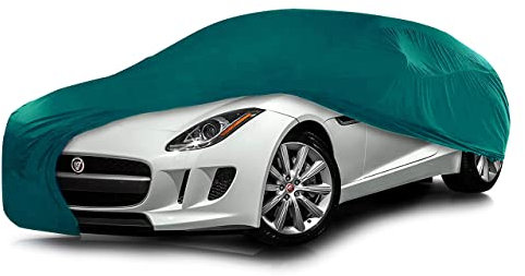 Cosmos - Indoor Car Cover compatible with main Coupé models, Elastic, Breathable and Dustproof Fabric, Soft Lining, Snug Fit, Green