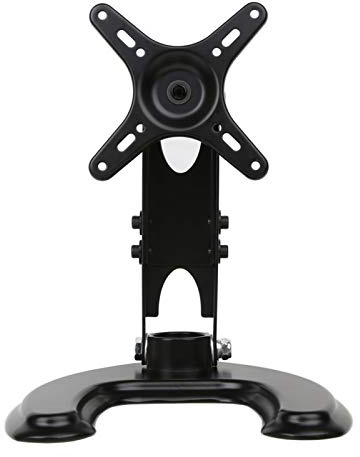 Wearson U-Shape 10 to 27inch 180 Degree Adjustable LCD Monitor Stand Mount Folding VESA Monitor Stand All-Metal-Body With VESA Hole 75x75mm 100x100mm