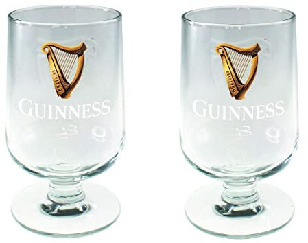 Elegante tulipani irlandesi da birra, set da 2 pezzi