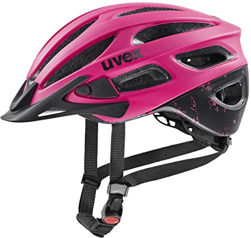 uvex True cc - Leichter Allround-Helm für Damen - individuelle Größenanpassung - erweiterbar mit LED-Licht - Euphoria-Black matt - 52-55 cm