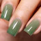 Smalto gel Semipermanente Gelatina Verde Eucalipto, 15ML Trasparente Lattiginoso Gel per Unghie Gelatina Verde Eucalipto Latte gelatina Colori Arte Manicure Francese Naturale
