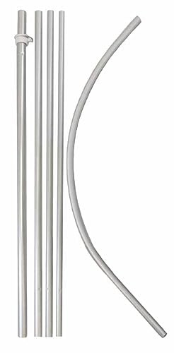 15ft Windless Banner Flag Pole for Windless Advertising Flags