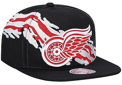 Mitchell & Ness Detroit Red Wings Vintage Paintbrush Snapback Cap