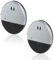 Window Alarms for Security 2 Pack Ultra Slim Vibration Alarm 130dB Window Alarm Sensors Glass Break Alert Alarm Smash Glass Siren for Home, Office, Dorm Room, RV