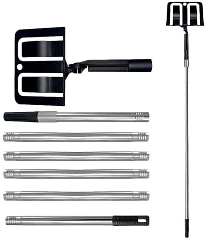 Paint Trim Guard - Adjustable Painting Shield, Stainless Steel Spray Barrier with Brush Insert, Cardboard Edge Protector, Ideal for Walls Ceilings Doors Corners Floors Home