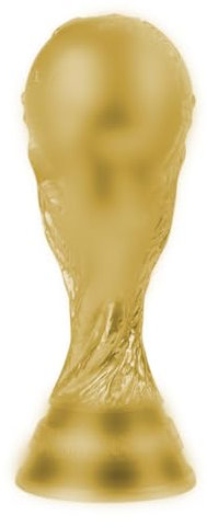 Yiwoop Trophäen-Trophäen, 20,3 cm, goldfarben, für Schlafzimmer, Büro, Schreibtisch-Dekoration