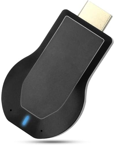 Adaptador de Pantalla Dongle TV HDMI WiFi 1080p HD Wireless Inalambrico para Ver la Imagen del Telefono Movil en la Television Compatible con iOS, Mac, Android, Windows