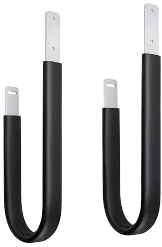 Shkalacar Surfboard Bike Rack, Fahrrad-surfbrettständer Sets Aluminium mit Eva-Verschleißpolster, Surfboard Wandhalterung für Longboards und Shortboards