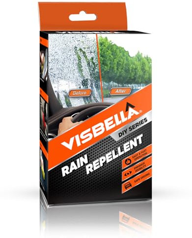 Visbella Repellente per pioggia, scudo invisibile per la massima visibilità e sicurezza, 3,38 FL.OZ.