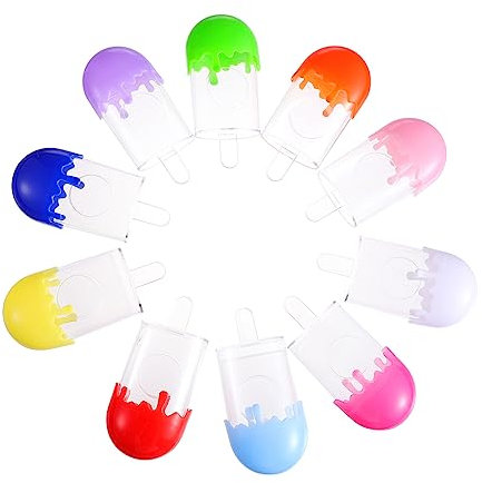 OSOLADY 10pezzi Scatole Per Ciglia Finte Gelato Per Ciglia Finta Custodia Per Scatola Per