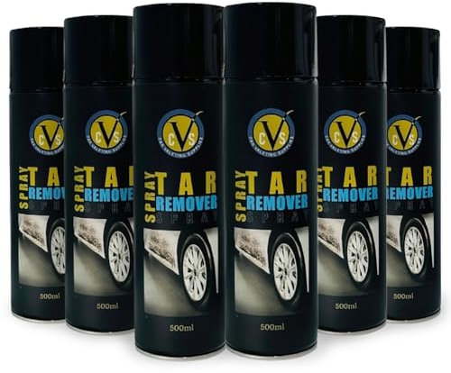 CVS2020.COM Tar & Glue Remover Spray 500ml – Fast-Acting Adhesive Cleaner for Cars – Removes Tar, Bitumen, Bugs & Stickers – Paint-Safe Citrus Solvent for Automotive Detailing & Surface Prep (1)