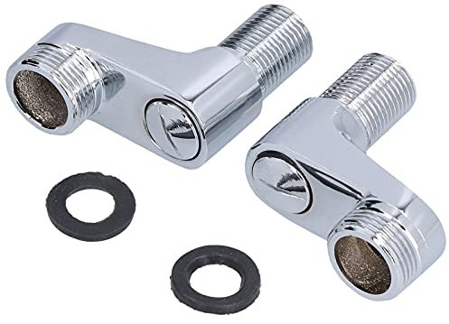 Adaptador mezclador de brazo oscilante para grifo de ducha G1/2 a G3/4, accesorio fijo de tubería de agua caliente fría para baño