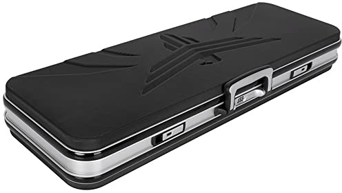 REMEK Fundas Rígidas para Rifles con Espuma Precortada Estuche De Rifle Duro Cajas Almacenamiento Armas Largas Impermeable Armazones De Aluminio Plástico Duro