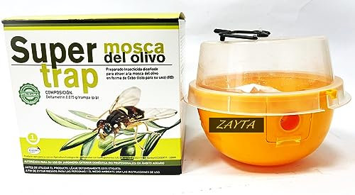 Trappola per mosca dell'ulivo Dacus-Bactrocera Oleae 2 pz. (MASSO)
