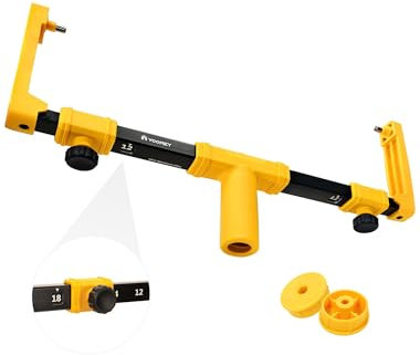 VOOMEY Marco de rodillo de pintura de 18 pulgadas, el rango de ajuste es de 12 a 18 pulgadas, adecuado para proyectos de pintura a gran escala, se puede utilizar con un poste de extensión