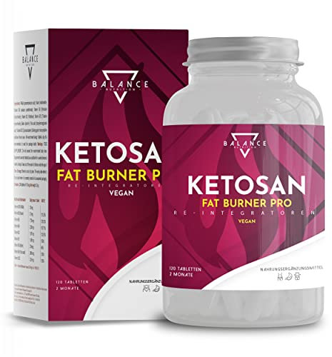 Ketosan® (Diät inklusive Entwässerung) - Stoffwechsel Kapseln | Sofort Stoffwechsel Formel | Grüner Tee, Orthosiphon, Garcinia Cambogia, Piperina