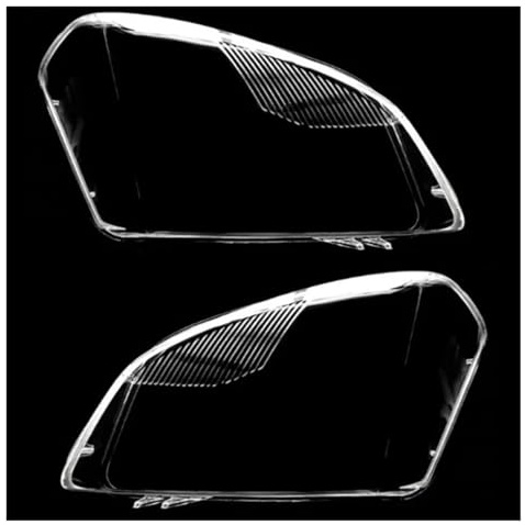 IMAWUHM Faro Principale Fari Per Nissan Per Qashqai J10 2006-2013 Copertura Trasparente Per Fari Anteriori Alloggiamento Trasparente Per Fari Anteriori Coprilampada In Vetro