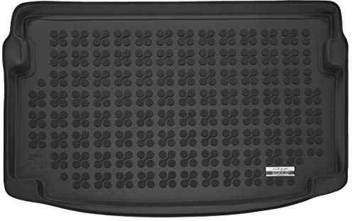 AZUGA Premium Gummi Kofferraumwanne Kofferraummatte rutschhemmend passend für Audi A1 Sportback ab 11/2018 (GB) (Variabler Boden Oben) – wasserdicht, hoher Rand AZ12000563