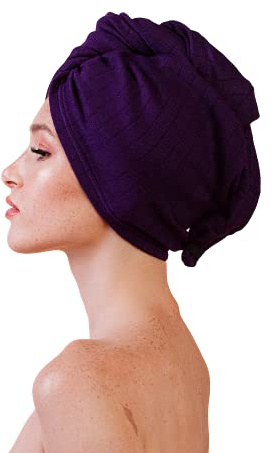 Turban Hair Dry It Up Lila ANWEN