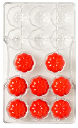 DECORA 0050156 Chocolate Praline Mould Diameter 33 x 15 H mm 14 Cavities