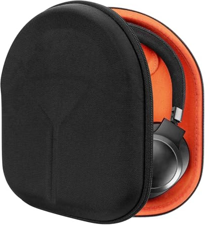 Geekria Shield Kopfhörer-Hülle kompatibel mit JBL Tune 770NC/760NC/750NC/720BT, Live 770NC, Ersatz Hartschale Reisetasche mit Kabelaufbewahrung (Schwarz)
