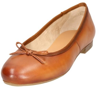 bugatti Damen Sandaletten, Frauen Sandalen,Sommersandalen,bequem,flach,Sommerschuhe,Freizeitschuhe,offene Schuhe,Cognac (6300),40 EU/EU UK