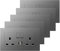 5 Pack Double Switched Power Socket, Double Socket with USB-A and Type-C Charging Ports, Electric Power Socket 13 Amp, UK Standard Wall Socket (Grey)