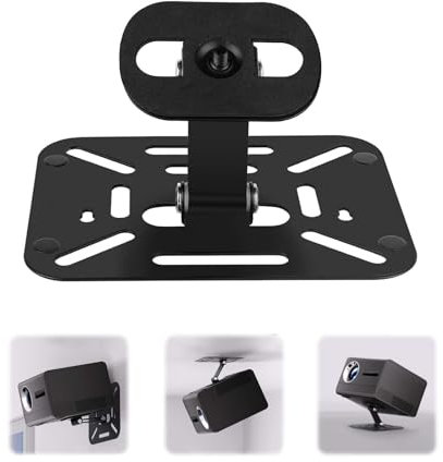 XIAOCHUAN Beamer Ständer, Beamer Halterung aus Edelstahl, Verstellbarer Projector Stand für Projektoren mit 1/4-Zoll-Schraubanschluss