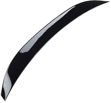 AOKAILI Rear Spoiler Wing Compatible with 2018-2023 Kia Stinger ABS Glossy Black Plastic V-Style Rear Trunk Lid Spoiler Wing