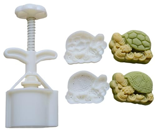 Juego de moldes para tartas de luna, moldes para hornear, herramienta de prensa de postres, moldes de postre, moldes para hornear para cocina