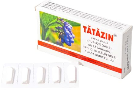 10 Zäpfchen mit Beinwell, Kiefernharz, Propolis, und Ringelblume (2 x 5 Zäpfchen)