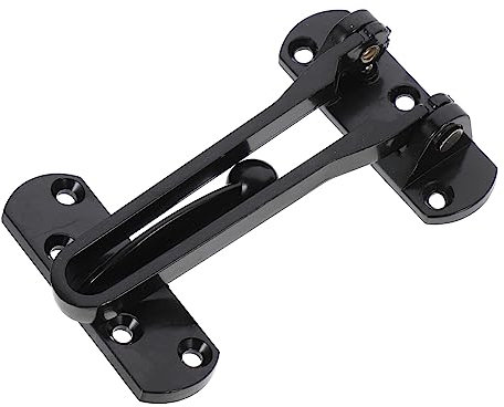 IWOWHERO Barre Porte de Zinc Verrouillage pour Maison Hôtel Installation Facile Durable