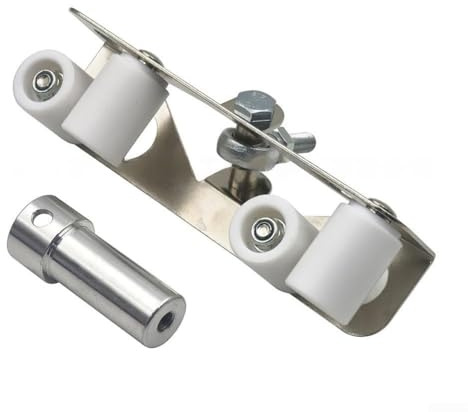 Innen-Eckroller-Werkzeug aus Aluminiumlegierung mit zwei verschleißfesten Nylonrollen für nahtlose Trockenbau- und Putzecken