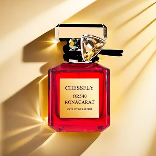 Chessfly Yao OR 540 Ronacarat Perfume Ámbar y Azafrán – Eau de Parfum Amaderado Dulce para Hombre y Mujer – Larga Duración 1.7 Fl Oz (50ml)