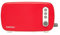 BergHOFF Seren Side Loading Toaster with Cool Touch Exterior and Removable Crumb Tray, With Red Panel use as Serving Tray