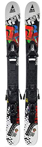 GPO Snowblade Snowkid | Kurz-Ski inkl. Tyrolia-SR-10-Sicherheitsbindung | 99 cm Länge | Big-Foot-Ski für Herren und Damen