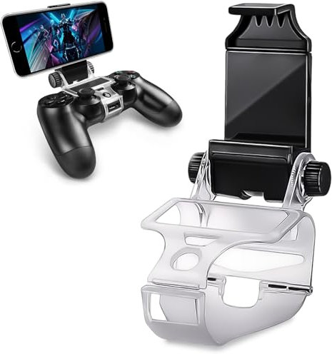 ADZ Handy-Halterung für PS4-Controller, Smart-Clip für PS4 Slim und PS4 Pro Controller, perfekt für PS4 Remote Play