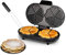 Tristar Waffeleisen 10 herzförmige Waffeln 2x Ø16cm Herzchen Waffelbäcker 1200 Watt mit Waffelgabel zum leichten Entnehmen der Herzwaffeln