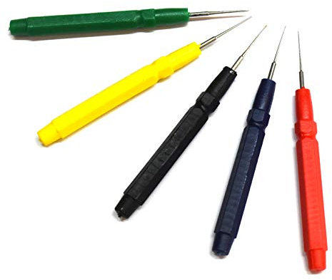 Harts Watch Clock oiling Oiler 5 Oil pins fine Medium and Thick tip Repair Service Tool