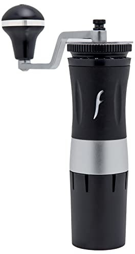 Die königliche Kaffeemühle von Flair Espresso: Eine manuelle Handgratmühle mit konischen Graten aus gehärtetem Stahl für jede Kaffee-Brühmethode
