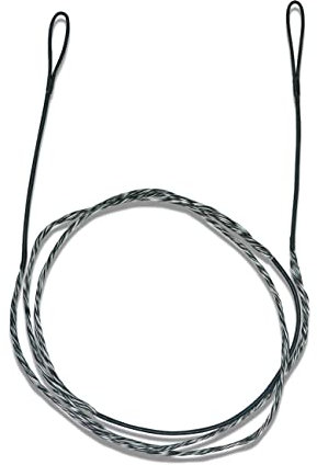 THREE ARCHERS Bogenschießen Bogensehnen als Ersatz für Recurve Bogen Dacron B55 Bogenschnur 12/14/16 Stränge für Bogen AMO 44“ -64“ Jagd und Schießen Zubehör (AMO56(Actual 52.5), 12 Strands)