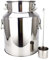SICHENSH 18L Edelstahl Milchkanne Milch Transportkanne mit Silikondichtung für Wein Milchbehälter Edelstahleimer für Wein,Öl, Saft Behälter | EU Stock