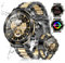 Smartwatch Uomo Orologio Militare con 1,43 Rugged AMOLED, Smart Watch Uomo ip68 con Chiamate Bluetooth, Smartwatch Android iOS con 100 Modalità Sportive