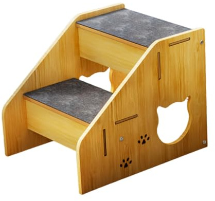 JISADER Escaleras de Madera para Perros y Gatos, diseño Moderno y Funcional