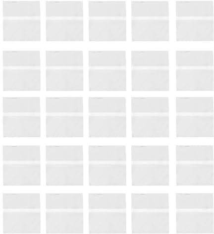 HOODANCOS Sachet Thermorétractable PVC Transparent 85X85 CM 100 Pièces Film Rétractable pour Emballage et Scellage de Bouteilles et Bocaux Isolation et Rétraction Rapide pour Usage